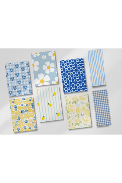 tinystoriestr Scrapbook Sticker Seti 18 Büyük / 6 Küçük Parça - Bullet Journa...