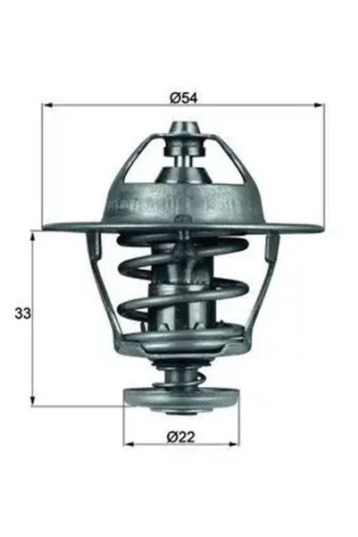 MAHLE TX5385D Termostat 1338075 19301PLZD00 8793127260