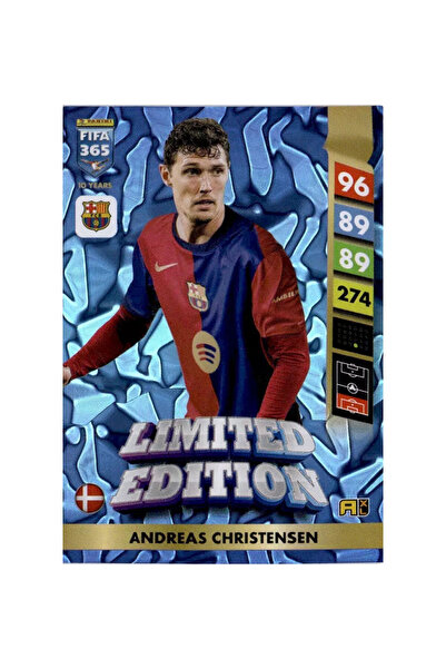 hediyecik بطاقة بانيني فيفا 365 أدرينالين إكس إل 2025 إصدار محدود - أندرياس ك...