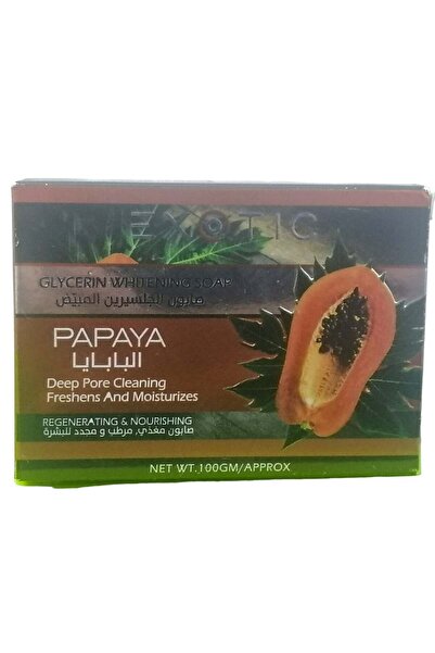 Exotic صابون الجلسرين والبابايا لتبييض البشرة 100 غرام