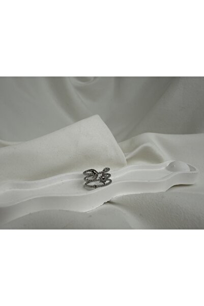 all mine Triple Star Moon Sun Adjustable Steel Ring