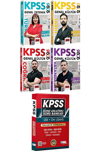 Yargı Yayınları 2026 KPSS Türkçe Tarih Coğrafya Vatandaşlık Konu Anlatımı - L...