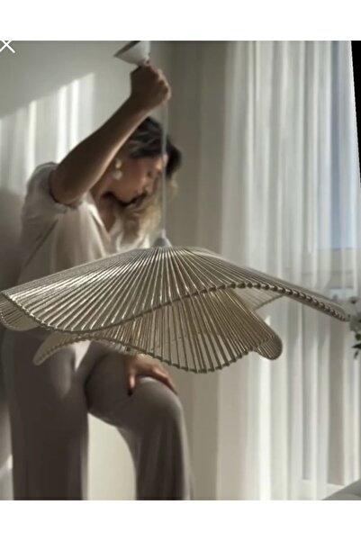 AY TASARIM MAKROME El yapımı bohem avize 2katlı (duy dahil)