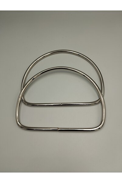 Zeyora Mâner metalic pentru geantă model D 13 cm, accesoriu pentru geantă