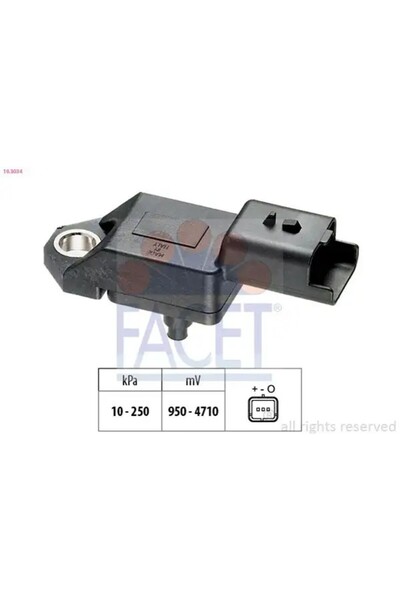 FACET 103034 MAP Sensoru 1231463 1256481 13627794981