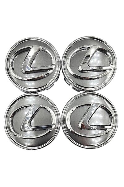 OEM Capace centrale LEXUS 62mm, set de 4, argintii