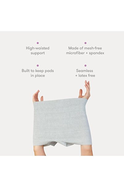 Frida Mom Disposable Postpartum Underwear (Without pad) | Boyshort Cut | Regular (8 Count)