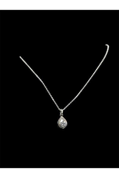 ElectraStore Romance Teardrop Pendant Necklace - C4090