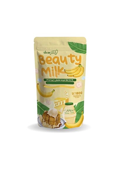 DEAR مشروب بيوتي ميلك الفاخر من الموز الياباني مع البروبيوتيك والكولاجين