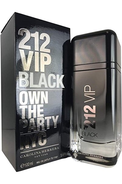Carolina Herrera 212 VIP Black Eau de Parfum Spray for Men, 3.4 fl oz -