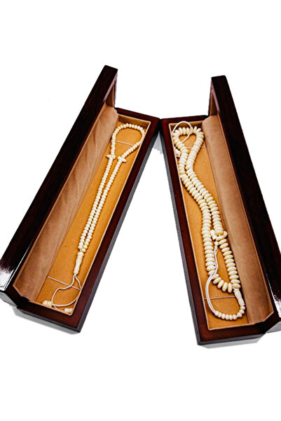 M.A Traders سبحات صلاة من عظم الجمل الطبيعي - مجموعة من قطعتين - ١٠٠ سبحة لكل...