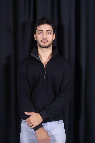 merinsmoda MERİNS BASIC YARIM FERMUARLI YAKA SWEATSHIRT