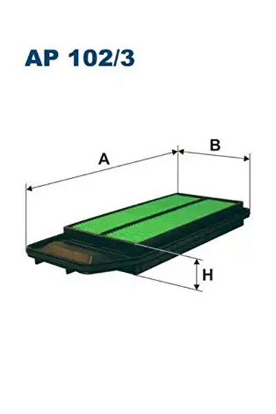 Filtron فلتر هواء AP1023 17220RAAA00 17220RAAA01 17220RAAY00 متوافق