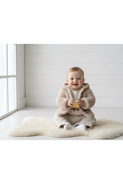 Stellina Peluş Bebek Montu ve Eşofman Takımı