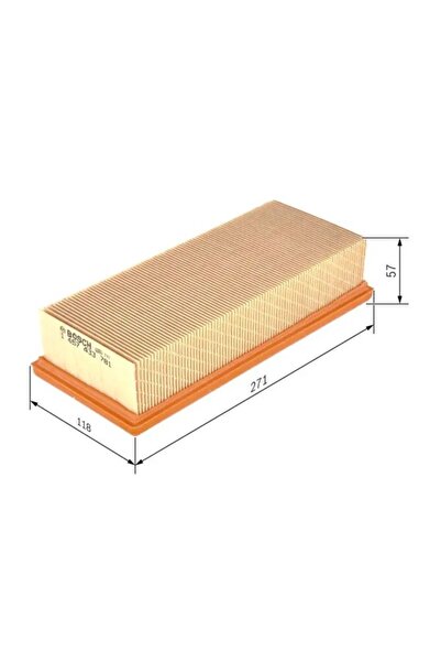 Bosch 1457433781 Air Filter 17200P9Me00 17220P5Tg00 C40749 Compatible