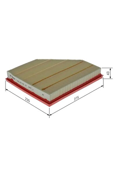 Bosch فلتر هواء F026400709 13718580428 17801WAA02