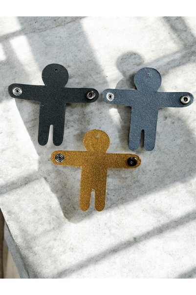 ÖzkanAccessory Mini Human Skin Keychain & Gift