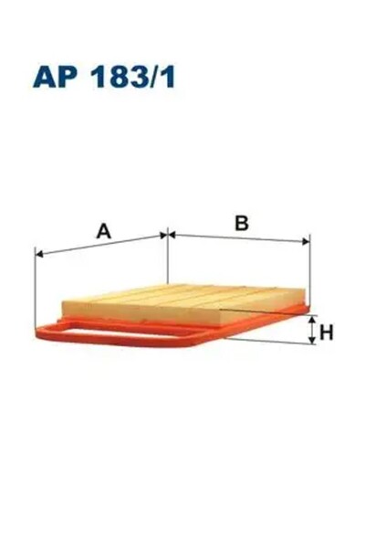 Filtron Ap1831 Air Filter 03D129620