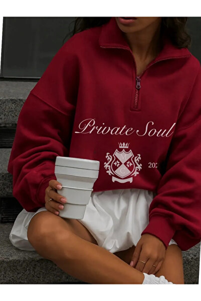 Jose Clothing JC Лимитирана серия Оверсайз дългоръкавна блуза с принт