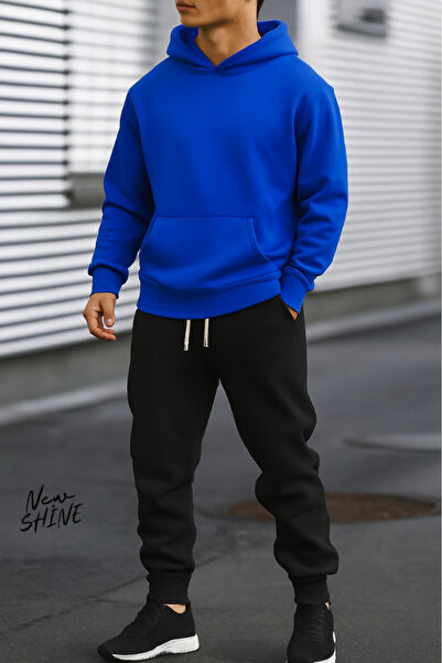 New Shine سويت شيرت بقلنسوة للجنسين