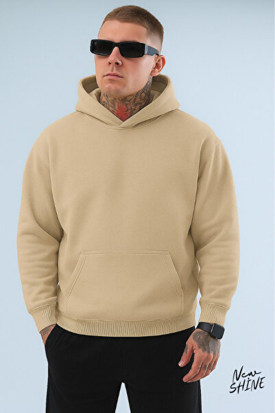 New Shine سويت شيرت بقلنسوة للجنسين