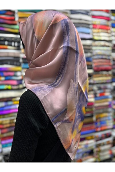 Aker 100% Pure Silk Sura Scarf - Autumn - Winter 7995701 333