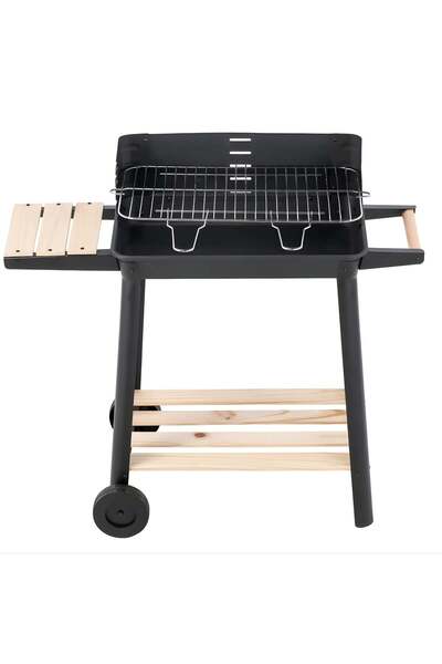 genric شواية فحم خارجية قائمة بذاتها من ألوميري مزودة بعجلات - ارتفاع قابل لل...