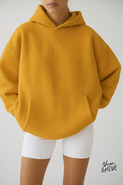 New Shine Hanorac cu glugă unisex