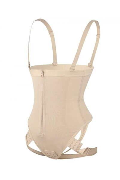 VEYA Open back abdominal compression corset after plastic surgery and filling