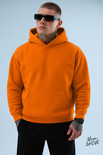 New Shine سويت شيرت بقلنسوة للجنسين