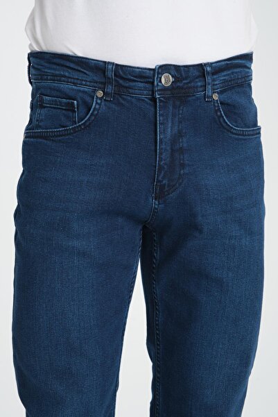 Store Lycra Regular Cut Blue Men's Jeans - Comfortable Cotton Trousers