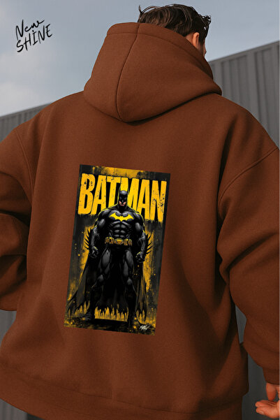 New Shine Batman Štampano Sa kapuljačom dukserica