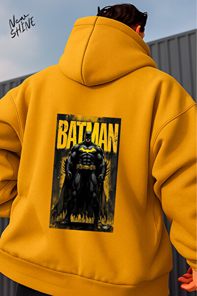 New Shine Batman Štampano Sa kapuljačom dukserica