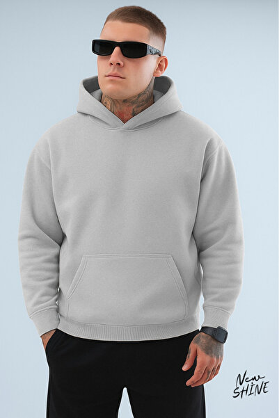 New Shine Hanorac cu glugă unisex