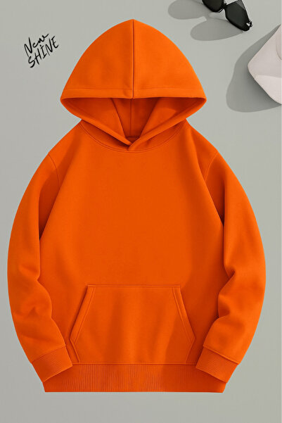 New Shine سويت شيرت بقلنسوة للجنسين