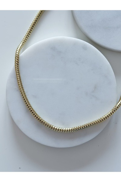 CHARMLUCKY ÖZEL SERİ HALAT YILAN ZİNCİR KOLYE