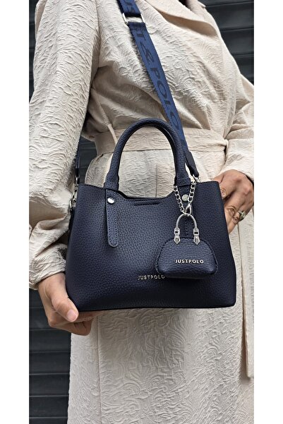 Just Polo Justpolo Original Women's Soft Leather 3 Compartment Hand and Shoulder Bag