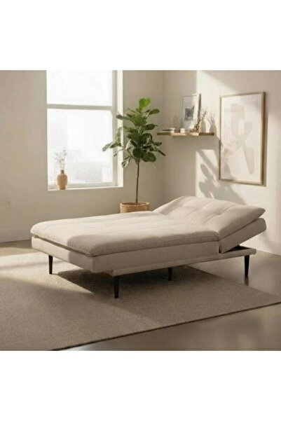 terndat Versatile beige fabric sofa - luxurious design