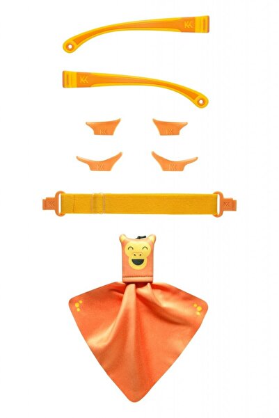 JollyMag MOKKI Click&Change sunglasses accessory kit, yellow