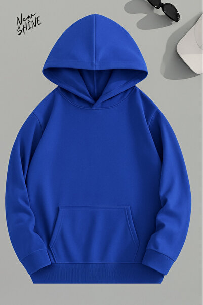 New Shine سويت شيرت بقلنسوة للجنسين