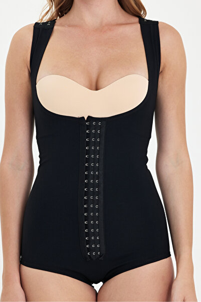 wellnur Swimsuit Type Liposuction Corset - High Compression Underbust Recovery Post-Op Compression Garment