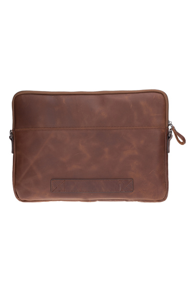 Lev Leather Genuine Leather 14” and 16” Laptop, Tablet, Briefcase – Name Can Be Written