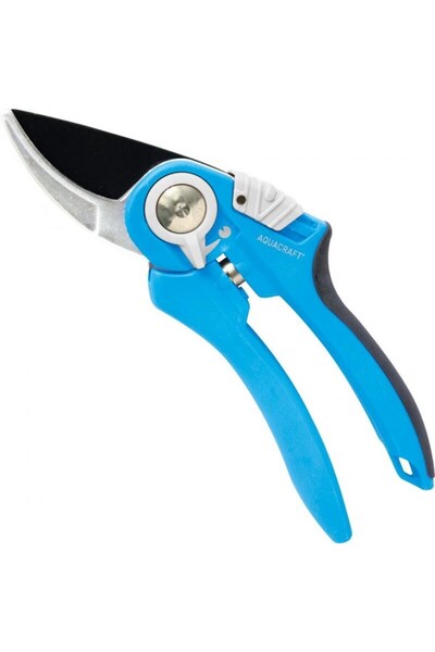 JollyMag Garden scissors, Aquacraft, bypass type, for roses, trees, vines, 18 cm