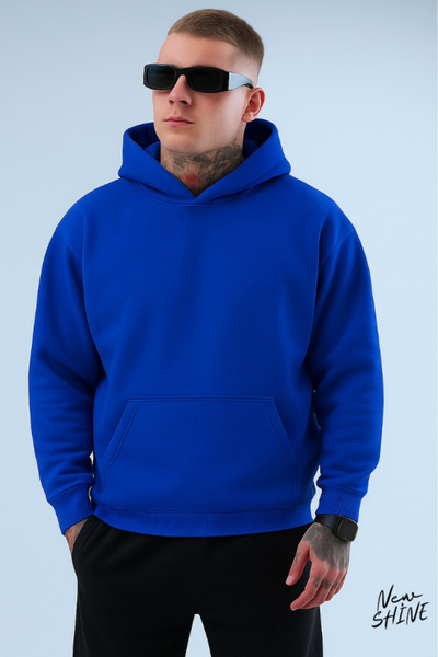 New Shine سويت شيرت بقلنسوة للجنسين