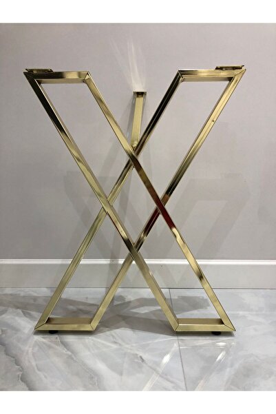 KARAKOÇ METAL, 72 CM YEMEK,ÇALIŞMA, AHŞAP MASA AYAĞI X MODEL (2 ADET)