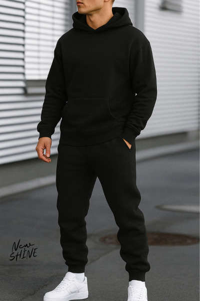 New Shine سويت شيرت بقلنسوة للجنسين