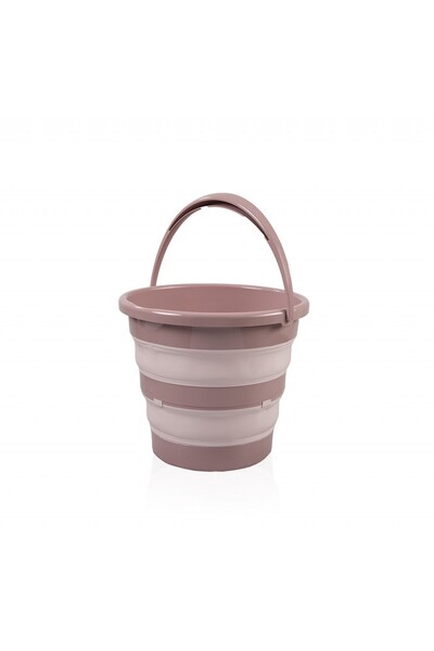 JollyMag BabyJem Foldable Bath Bucket, 10l (Color: Pink)