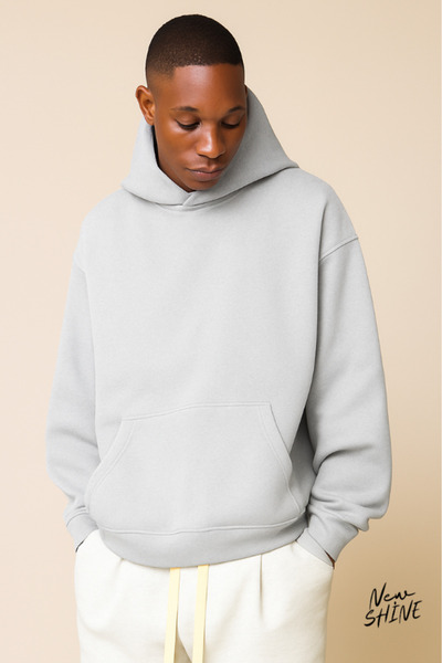 New Shine Унисекс суичър с качулка 