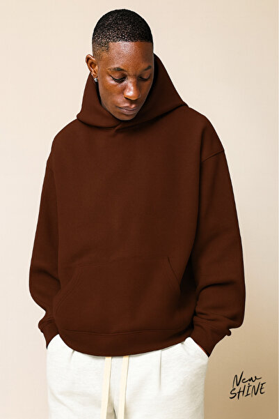 New Shine سويت شيرت بقلنسوة للجنسين