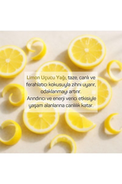 Gülhanya Aromaterapi Limon Uçucu Yağı 10ml